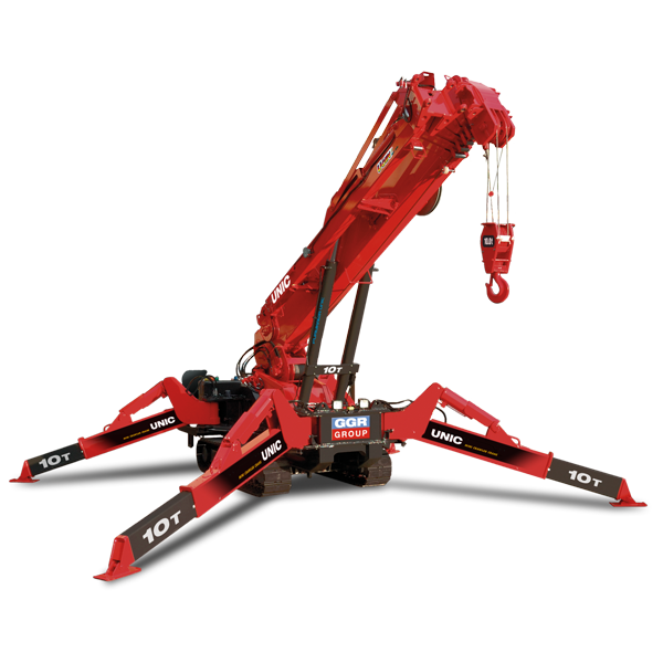 Mini grue araignée : l’alliée compacte pour vos levages complexes